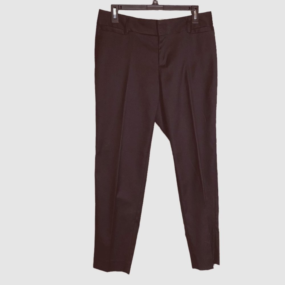 Banana Republic Women’s Size 6 Black Stretch Straight Leg Career Dress Pants Y2K